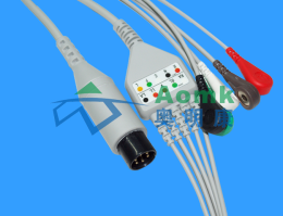 One of five conductive lead wire [button American standard]